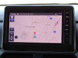 【ナビ】メモリーナビ(MM222D-L)付きです。目的地を設定すれば初めての場所でも簡単に行くことができます。もちろん音楽だって聴けちゃいます♪