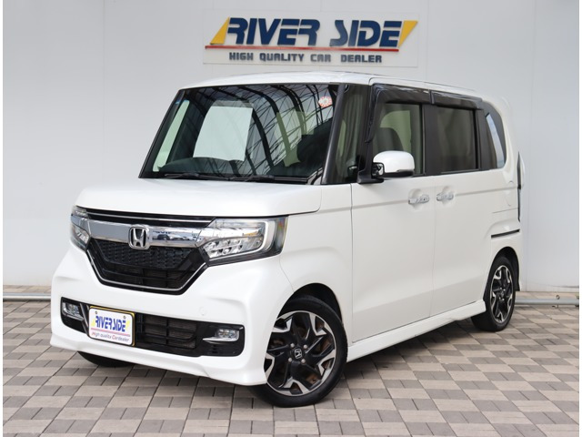 N-BOXカスタム G L ターボ ホンダセンシング 8インチメモリーナビ フルセグ