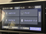 ブルートゥースに接続することにより、スマホに入ったお気に入りの音楽を車内で楽しむことができます♪あると本当に便利な機能になっています!