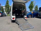 スロープを降ろした所です