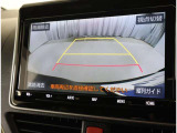 バックガイドモニターで、後方を確認しながら安心して駐車することができます。運転初心者も熟練者も必須の機能ですよ!