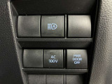非常時やキャンプなどに役立つAC100Vコンセント付きです。