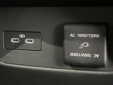 【アクセサリーコンセント】キャンプやスポーツ、アウトドアでのアクティビティはもちろん、災害・停電の際に助けにもなるAC100Vコンセントを装備♪ケータイやタブレット、ゲーム機器の充電にも♪