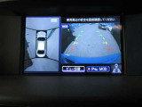 車の真上から見下ろしたような360度視界の良い『アラウンドビューモニター』です♪♪ 苦手な狭い駐車場、暗い所でも確認ができてとっても安心です♪♪