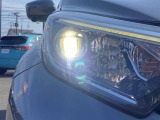 LEDヘッドライトになります。夜間も明るく照らします!