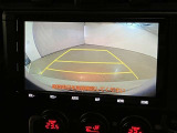 バックギアに入れると、このように後方が映し出されます!最終確認はご自身の目と耳で必ず行ってください!安全第一で!