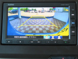 ギヤをRに入れるとナビの画面に後ろの映像が映るリヤカメラ付!後退時の安全確認やコンディションの悪い視界でもカラーバックモニターがドライバーをサポート☆☆☆