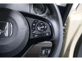 Hondaセンシングの機能のひとつ、アダプティブクルーズコントロール付!アクセルから足を離しても設定したスピードと前車との車間を保ち走行してくれます!車線維持もアシスト☆高速道路で疲労軽減ですね☆