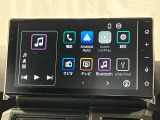 【9インチスマホ連携ディスプレイオーディオ】 対応しているスマホアプリを大画面で使えます!フルセグテレビやラジオの視聴、Bluetooth接続による音楽鑑賞、ハンズフリー通話なども利用可能です。