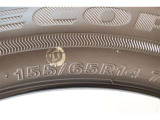 155/65R14   車両装着タイヤサイズです。 タイヤのご相談も石川トヨペットカローラにお任せください