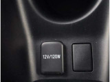 シガーソケット電源もしっかり装備してます。^^