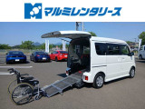 福祉車両 4WD スロープ 電動ウインチ リモコン付 バックモニター ナビ BT ドライブレコーダー スマートキー