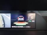 ソナーセンサー装備、後方の障害物までの距離と方向を知らせてくれます