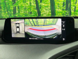 【360&deg;ビューモニター】専用のカメラにより、上から見下ろしたような視点で360度クルマの周囲を確認することができます☆死角部分も確認しやすく、狭い場所での切り返しや駐車もスムーズに行えます。