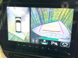 【全方位モニター用カメラ】専用のカメラにより、上から見下ろしたような視点で360度クルマの周囲を確認することができます☆死角部分も確認しやすく、狭い場所での切り返しや駐車もスムーズに行えます。