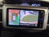 見えづらい車体後方部を映像で映し出してしっかりサポート!難しいバック駐車も安心です♪