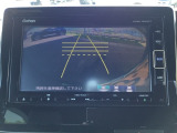 バックモニター付きで、車庫入れやバック時の後方確認をサポート。