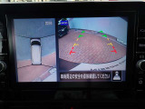 まるでお車を真上から見下ろしたかのような映像をナビに映し出してくれますので狭い駐車場でも周囲を確認する事が出来ますので非常に安心です♪
