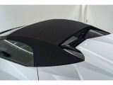 Soft top in black fabric