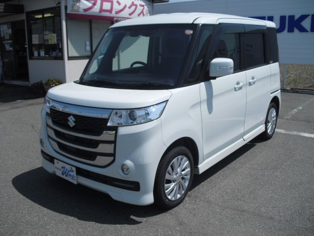スペーシアカスタム Z デュアルカメラブレーキサポート 4WD 