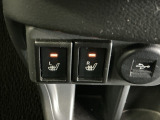 運転席/助手席シートヒーターで寒い日もすぐに温かくなり快適に過ごせます