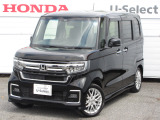 ワンオーナー車の2022年、N-BOXカスタム(Lターボ)が入庫です。当社で下取りしたお車になります。こちらは1年の保証付!延長保証もお付けすることが出来ます。
