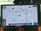 純正地図ナビ画面
