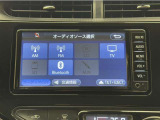 Bluetooth対応、CD再生機能付き。お好きな音楽を聴きながらのドライブは楽しいですよね〜♪