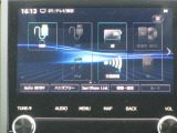 ナビゲーションのAV機能画面を表示しております。