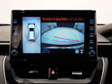 バックガイドモニター(アラウンドビュー付)で、後方を確認しながら安心して駐車することができます。運転初心者も熟練者も必須の機能ですよ!