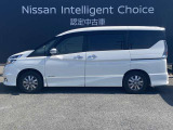 セレナの横からの画像です。当店は全車 整備・保証付なので安心してご検討頂けます。次の画像でもお待ちしております。