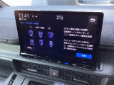 純正11.4インチナビです。フルセグTV・DVD再生可能!Bluetoothでお好きな音楽お聞きいただけます。
