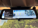 【デジタルインナーミラー】後席の大きな荷物や同乗者で後方が確認しづらい時でも安心!カメラが撮影した車両後方の映像をルームミラー内に表示。クリアな視界で状況の確認が可能です!