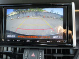 バックガイドモニターで、後方を確認しながら安心して駐車することができます。運転初心者も熟練者も必須の機能ですよ!