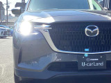 アダプティブLEDヘッドライト カメラや車速センサーと連動して、ハイ、ロー、ワイドローのLEDライトを常に最適な配光に自動制御する優れものです!