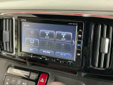 【オーディオ機能】ナビに一体のオーディオは、フルセグTVの他にDVD/CDプレーヤーを装備♪もちろんFM/AMラジオもお聞きいただけますよ♪