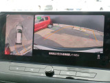 ナビ画面アラウンドビューモニター付、安心安全、全方向、上から見えます。運転が苦手な方安心です。