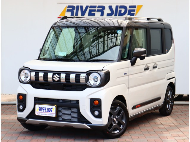 スペーシアギア ハイブリッド(HYBRID) XZターボ 届出済未使用車 全方位カメラ付き