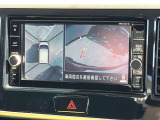 【アラウンドビューモニター】はまるで上から見ているような視点で周囲を確認できます!駐車が苦手な方でも安心して駐車できますね♪
