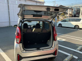 広々としたラゲッジスペースです。何でもたくさん積めます。