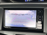 後方モニター表示でバック時の障害物もしっかり見えます!