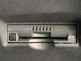 ETC車載器付きです。高速道路の料金所もスムーズに通過できます。