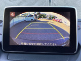 うれしいバックモニター付!後退時の不安感によるストレスから開放してくれます。