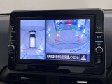上から丸見えアラウンドビューモニター付きです。