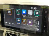 【ディスプレイオーディオ】お手持ちのスマートフォンとの連携で、ナビや音楽再生など各種アプリを使用可能。スマホに近い感覚でお使いいただけます♪