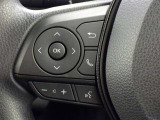 ステアリングスイッチ装備!運転しながら手元でオーディオの操作などができます。