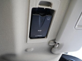 ETC車載器搭載です。スマートICも増えてきており、必須装備といって良い便利装備です。