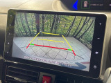 【バックカメラ】駐車時に後方がリアルタイム映像で確認できます。大型商業施設や立体駐車場での駐車時や、夜間のバック時に大活躍!運転スキルに関わらず、今や必須となった装備のひとつです!
