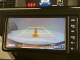 嬉しいバックモニター付き!駐車が苦手な方でも安心♪