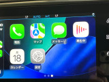 ●Apple Car Play:スマホとの有線接続で、ナビ・オーディオ再生などスマホのアプリ機能が画面でも使える便利機能です!